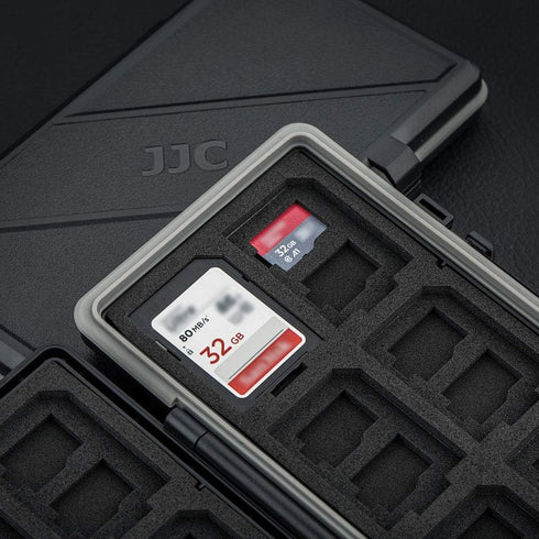 36 Slots Memory Card Case Holder, Water-Resistant Keeper Wallet for 12 SD SDHC SDXC + 24 TF MSD MicroSD MicroSDHC