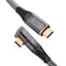 Right Angle 100W PD USB C 3.2 Cable, 20Gbps Data Transfer, 4k Video Output Compatible with Samsung Galaxy S21/S20/S10