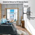 MOUNTUP Full Motion TV Wall Mount for Most 26-50 Inch TVs, Max VESA 300x300mm Wall Mount TV Bracket with Swivel Tilting