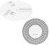Record Player Mat: Turntable Strobe Disc for Rotational Speed Detection and Calibration