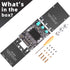 200W Bluetooth 5.0 Mini Wireless Stereo Audio Receiver Amplifier Board with Treble and Bass Control for Home Speakers