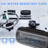 Water Resistant Marine Radio Cover - Boat Stereo Splash Guard Housing - Marine Stereo Waterproof Case for Universal Single DIN Media Receiver