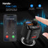 Nulaxy Bluetooth 5.0 FM Transmitter for Car, QC3.0 & USB-C PD 18W Wireless Radio Adapter with Bass Booster, Hands-Free
