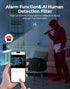 Hugolog 2K 3MP Indoor Pan/Tilt Security Camera, Auto-Focus, Ideal for Baby Monitor/Pet Camera/Home Security, Starlight