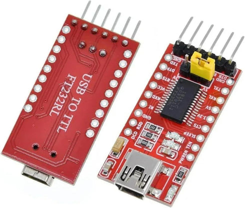 HiLetgo FT232RL Mini USB to TTL Serial Converter Adapter Module, 3.3V/5.5V