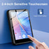SWOFY 128GB MP3 5.4, M4 2.4" Player with Bluetooth Music Player with Touch Screen, Portable HiFi Lossless Sound with FM
