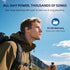 Swimming, IPX8 32GB MP3 5.3 Swimming HIFI WALKER Bone Conduction Headphones for Waterproof Open Ear Headphones