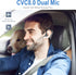 Conambo Bluetooth Headset 5.2, CVC8.0 Dual Mic Noise Cancelling Earpiece, 16Hrs Talktime Wireless Headset for Drivers