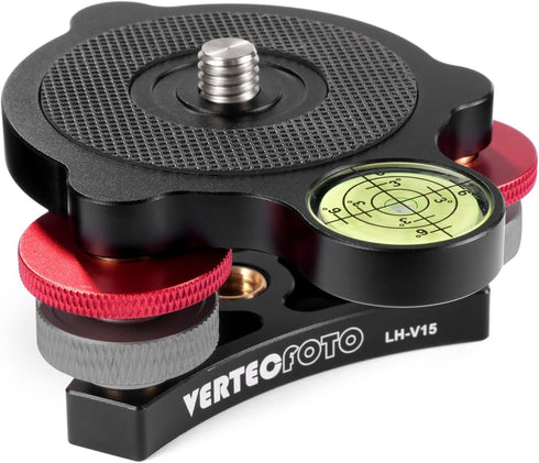 UPGRADED Tripod Leveling Base with Bigger Bubble Level, Fine Leveling, Perfect for Smart Telescope or Panos