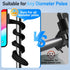 Masansan 16.5 Phone Holder for Treadmill, Stroller, Shopping Cart, Desk, Portable Gooseneck Long Arm Phone Mount