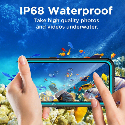 AICase Waterproof Case for iPhone 15 (6.1") with MagSafe, Snowproof Dustproof Shockproof IP68 Full Body Protection