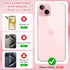 Beeyoka 3 Pack Screen Protector for iPhone 15 Plus, Front and Back Anti-Fingerprint Camera Protector for iPhone 15 Plus