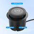 XMSJSIY Desktop Embedded Wireless Charger, 3-in-1 Multifunctional Pop-Up 10W Fast Charging USB Charger for Smartphone