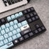 JSJT Japanese Keycap Set, Sky Blue 137 Keys PBT Dye Sublimation Custom Keycaps for Mechanical Keyboards