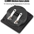 Speakers Terminal Box, Push Spring Type 2 Binding Post Cable Connector for DIY Home Car Stereo Speaker & Subwoofer
