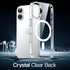 JETech 16 6.1-Inch Magnetic Case for iPhone Compatible with MagSafe, Shockproof Phone Bumper Cover, Anti-Scratch Clear
