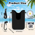 Oudizz 2Pcs 2Pcs Silicone Phone Holder Compatible with Bogg Bag, Phone Case Holder Charms Accessory for All Beach