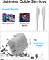 35W High Speed USB C Charger for iPhone, Fast Charging Block with C to Lightning Cable 5FT for iPhone 14/13/12