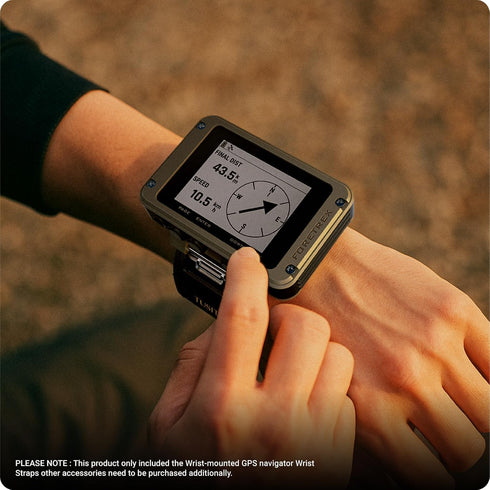 TUSITA 601 701 801 901 Wrist Straps Compatible with Garmin Foretrex Wrist-Mounted GPS - Tactical Black