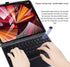 Ultra Slim Bluetooth Keyboard with Touchpad - Rechargeable Portable Wireless Keyboard for iPad, iPhone, Samsung, Android