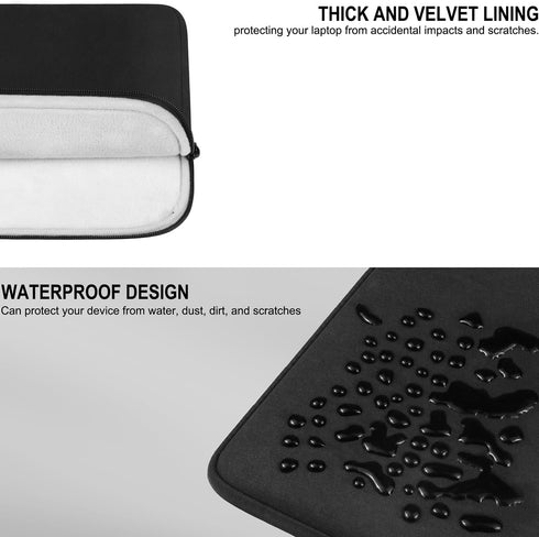 Laptop Case Sleeve 14 Inch, Shockproof Protective Traveling Computer Cover, Water Resistant Portable Bag for Lenovo,