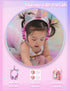 Hot Pink Kids Unicorn Headphones with Mic, 95dB Volume Limited, Shareport, On/Over Ear Wired, Perfect for School/Travel.