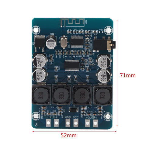 Tpa3118 30W+30W 8V~26V DC Bluetooth Amplifier Board Tpa3118 Dual Channel Bluetooth Digital Amplifier Board
