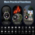 Military Smart Watch, 1.52-Inch Touch Screen Tactical Smartwatch with Text, Call, Heart Rate - Green