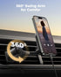 Universal Socket Car Vent Mount, Works with PopSockets, Magnetic Socket Phone Holders for Car Air Vent, Hands Free