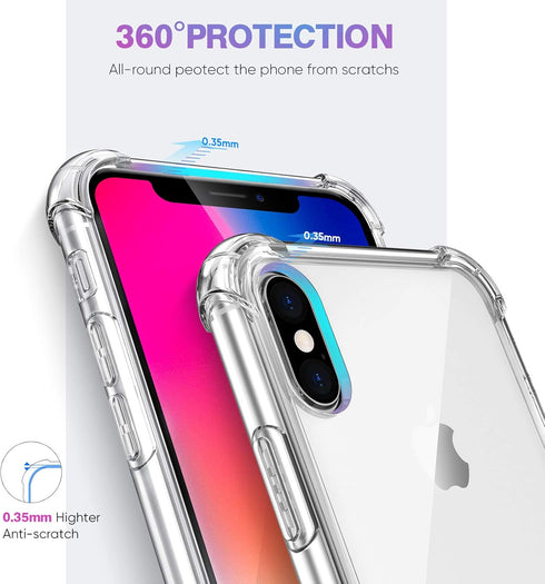 ORIbox Case Compatible with iPhone Xs Max, 4 Corners Shockproof Protection