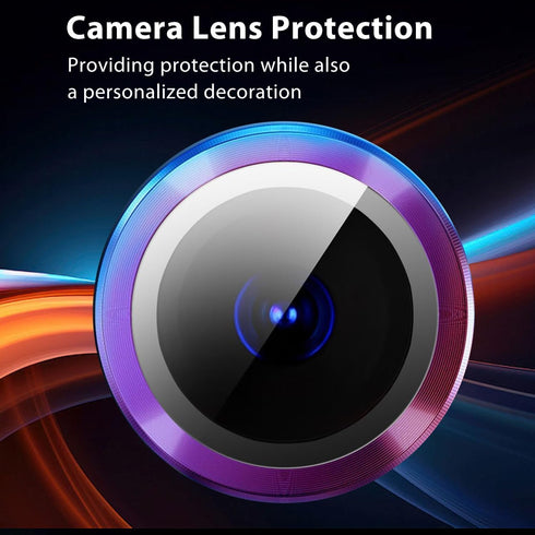 (2 Set) Scratch-Resistant HD Clarity Camera Lens Protector for Samsung Galaxy A55 5G, Ultra-Thin 9H Tempered Glass