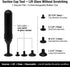 SNLxStudioz 303 4 1"-4.3" (25-110mm) Lens Spanner Wrench Kit with Suction Cup Tool - Stainless Steel Anti-Magnetic