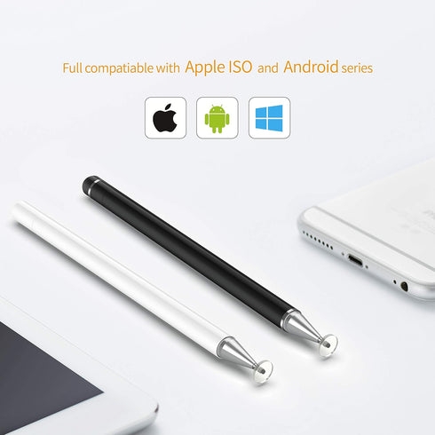 Stylus Pens for iPad Pencil, High Sensitivity Capacitive Pen & Fine Point, Universal for Apple/iPhone/iPad
