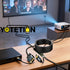 YOTETION 30FT HDMI to VGA Cable with IC, Gold-Plated HDMI to VGA Compatible for Computer, Desktop, Laptop, PC, Monitor