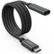 USB C Extension Cable 3.3FT, USB Type C Male to Female Extender, 100W/10Gbps USB 3.1 Gen2 Fast Charging & Sync for