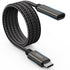 USB C Extension Cable 3.3FT, USB Type C Male to Female Extender, 100W/10Gbps USB 3.1 Gen2 Fast Charging & Sync for