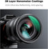 K&F Concept 62mm Circular Polarizer Lens Filter, Ultra Slim CPL Filter with 28 Multi-Layer Coatings, Cleaning Cloth
