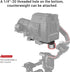 SMALLRIG Quick Release Plate Adapter for DJI RS 2 / RS 3 / RS 3 Pro & Ronin-S Gimbal - 3031