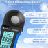HoldPeak Illuminance Light Meter with Bluetooth, Digital Lux Foot Candles Meter, Lumen Meter for Plants, Home & Office
