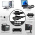 Vockjour 3 6ft 10 125 18AWG, 5-15P C13, Prong AC Power Cord Cable Amps Volts NEMA to Black PC Power Cable for TV