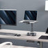 VIVO Single Laptop Notebook Desk Mount Stand - Fully Adjustable for Up to 17 inch Laptops, Black