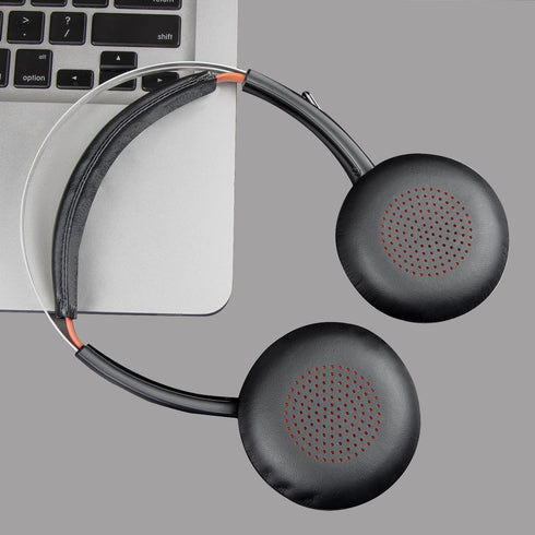 Plantronics Voyager Focus 1/2 UC Replacement Ear Pads Cover, Voyager 4210/4220, Poly BlackWire 5200/5210/5220/7225.