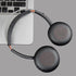 Plantronics Voyager Focus 1/2 UC Replacement Ear Pads Cover, Voyager 4210/4220, Poly BlackWire 5200/5210/5220/7225.