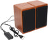 Sanpyl Computer Speakers, Wired USB Bluetooth Desktop Subwoofer with Full Range Vibrating Speaker for PC, Laptops, Cell