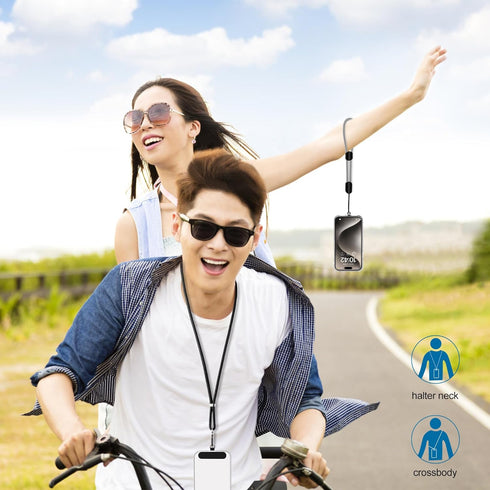 2 Pack 2 Pack 2 takyu Phone Lanyard, Adjustable Cell Phone Lanyard Crossbody Neck Strap & Phone Wrist Strap with Pcs