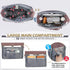 RAINSMORE 15.6 inch Teacher Tote Bag Laptop Bag for Women Work Bags Laptop Tote Nurse Bag Professional Computer