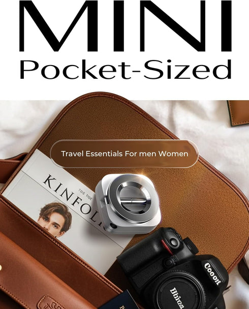 LISEN 2026 Airplane Travel Essentials Easter Gifts for Teens Women Phone Holder for MagSafe Phone Travel Accessories