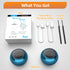 2-Pack Portable Mini Bluetooth Speakers, Wireless Micro Speakers for Phone/PC/Tablet, Rechargeable Battery