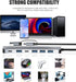 FAWETTY 7 1 2* 5* 3.0 2.0 PS4, Aluminum in USB C/USB Hub, USB C and USB, USB and USB Ports, Ultra Slim Portable USB