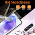 4+4 Pack Samsung Galaxy A55 5G Screen Protector, 4 Pack Tempered Glass with 4 Pack Camera Lens Protector, 9H Hardness